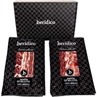 Pack 9 sobres de 100 g de Jamón de Bellota 100% Ibérico cortado a mano. Extremadura. BERÍDICO